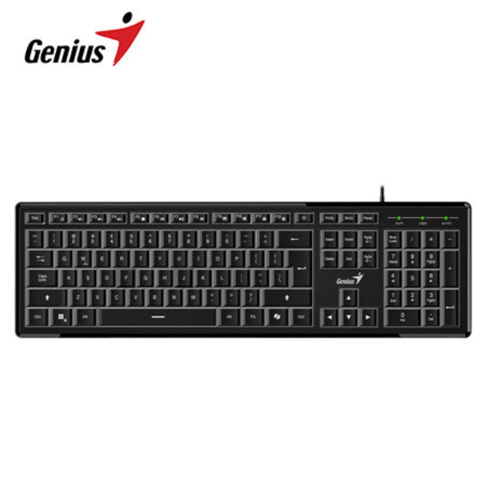 TECLADO USB SLIMSTAR 820 ILUMINADO GENIUS 
31310055401